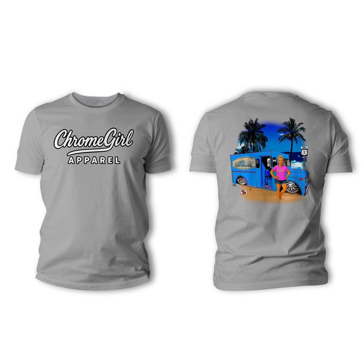 Chrome Girl Beach Vibes Shirts and Hoodies
