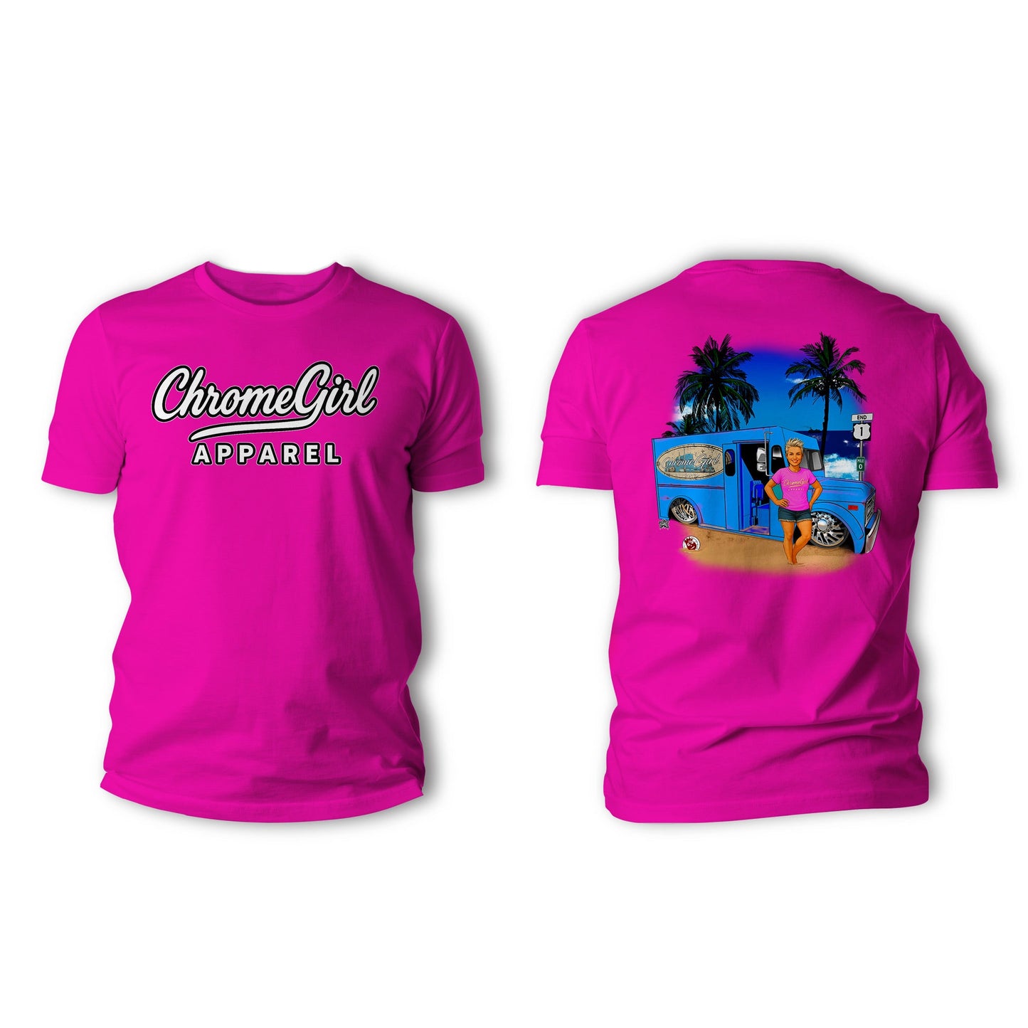 Chrome Girl Beach Vibes Shirts and Hoodies