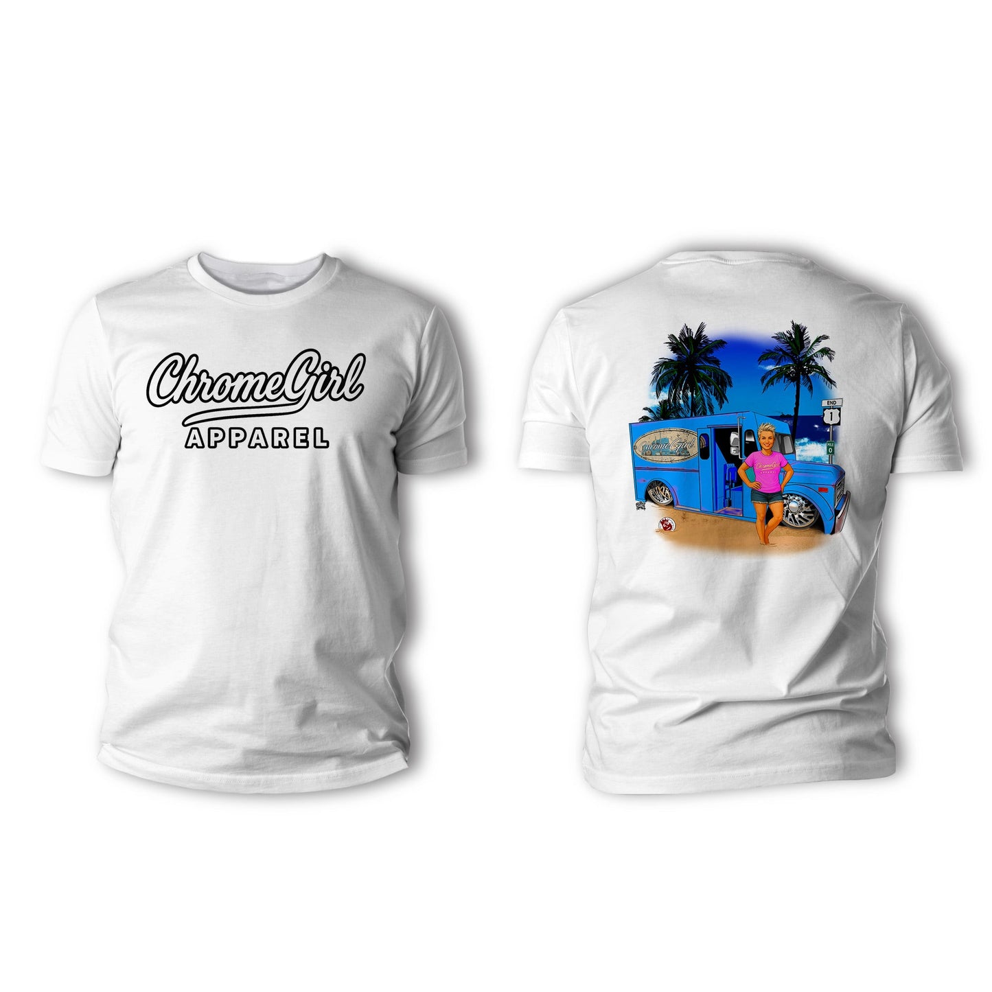 Chrome Girl Beach Vibes Shirts and Hoodies