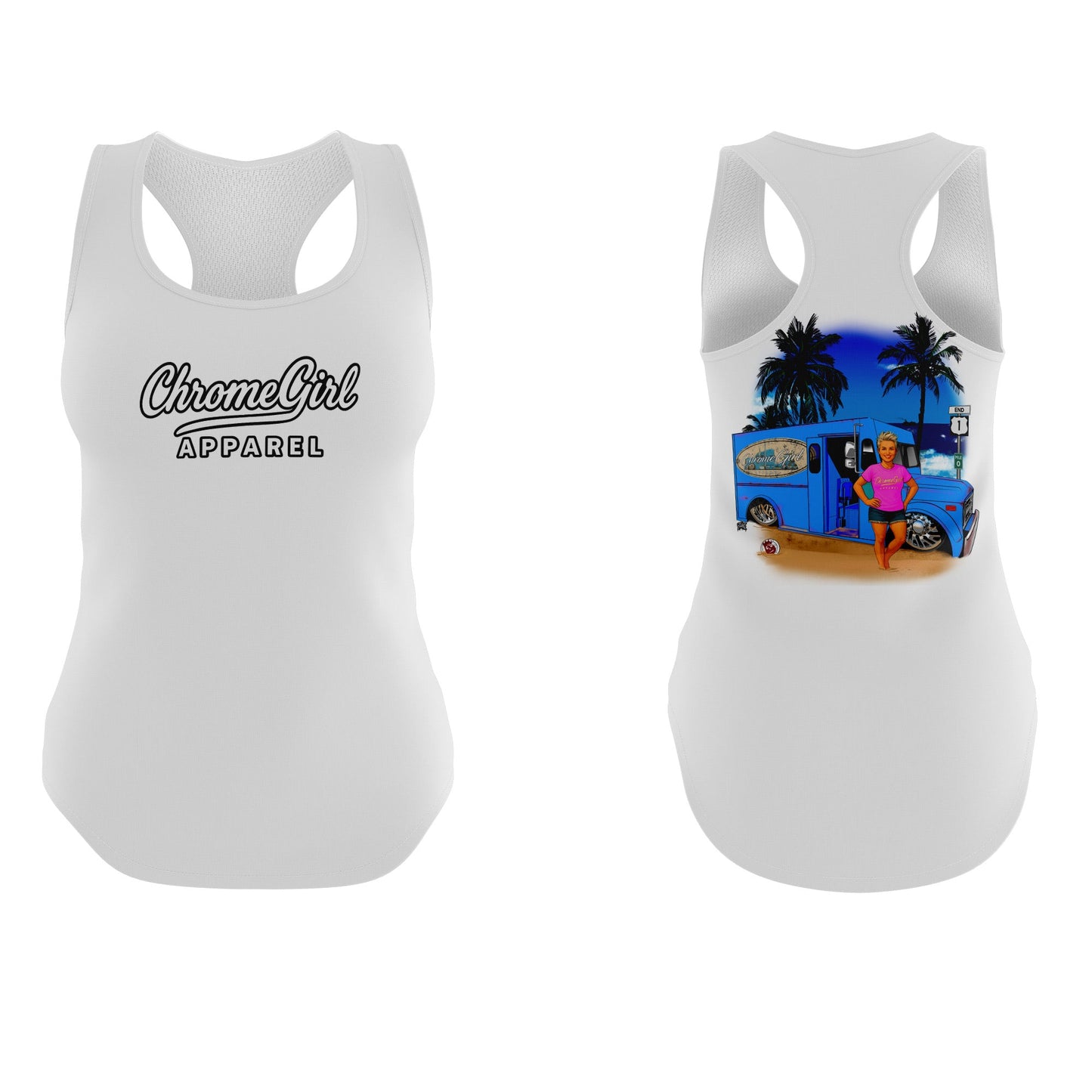 Chrome Girl Beach Vibes Shirts and Hoodies
