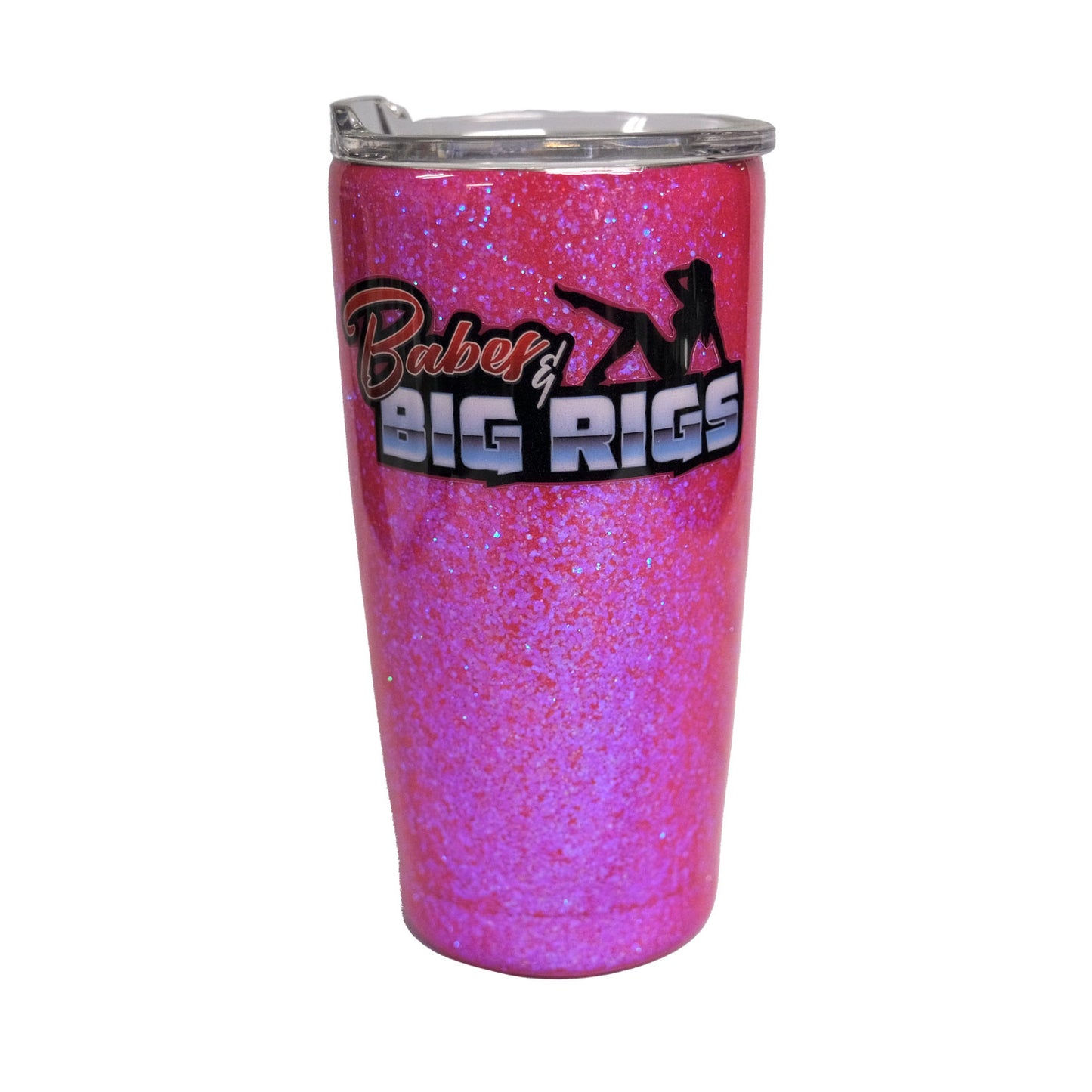 Babes and Big Rigs Logo Thermos Cup