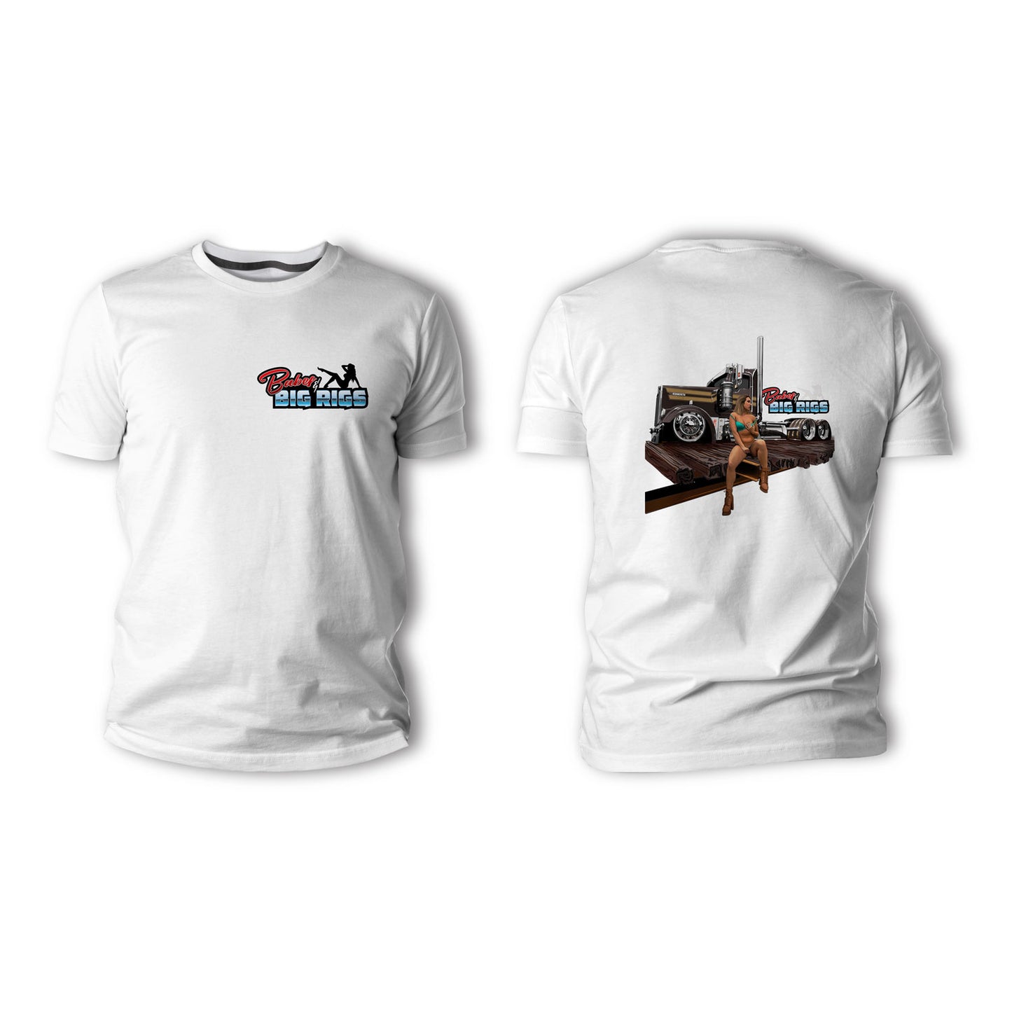 Babes and Big Rigs 'Deep Thoughts' Shirts and Hoodies