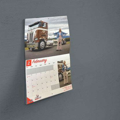 Babes and Big Rigs Calendar 2025
