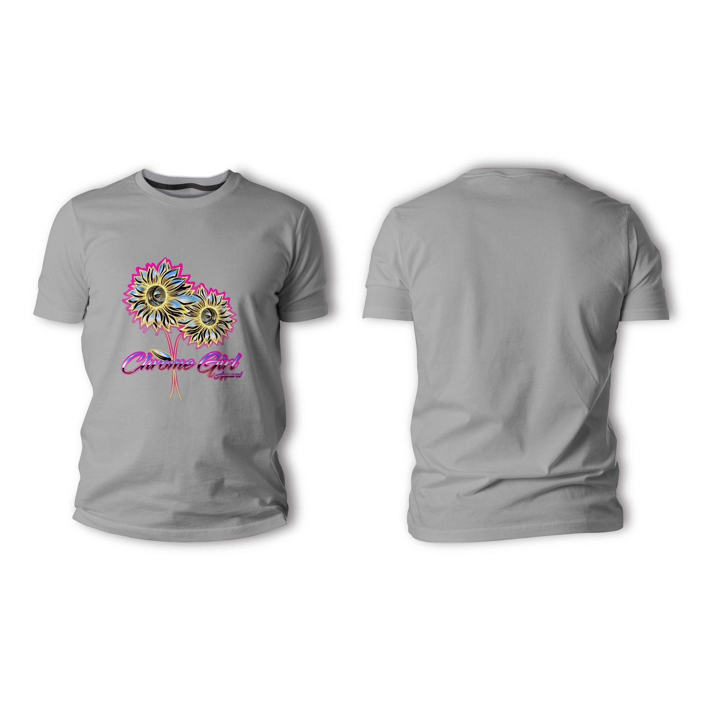 Flower Chrome Girl Shirts and Hoodies