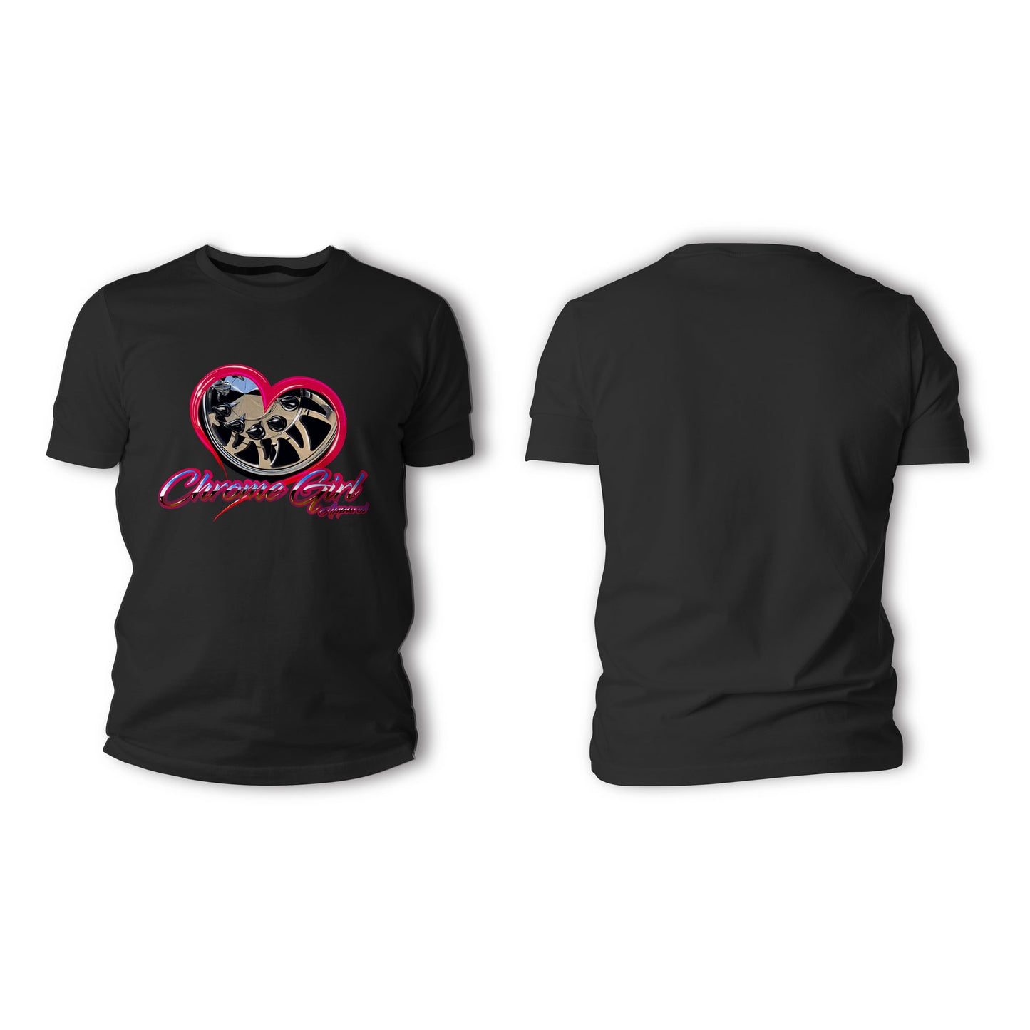 Heart Chrome Girl Shirts and Hoodies