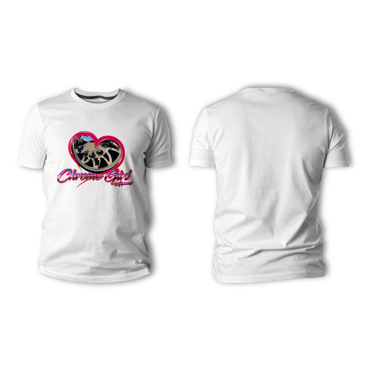 Heart Chrome Girl Shirts and Hoodies