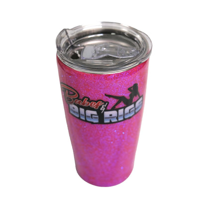 Babes and Big Rigs Logo Thermos Cup