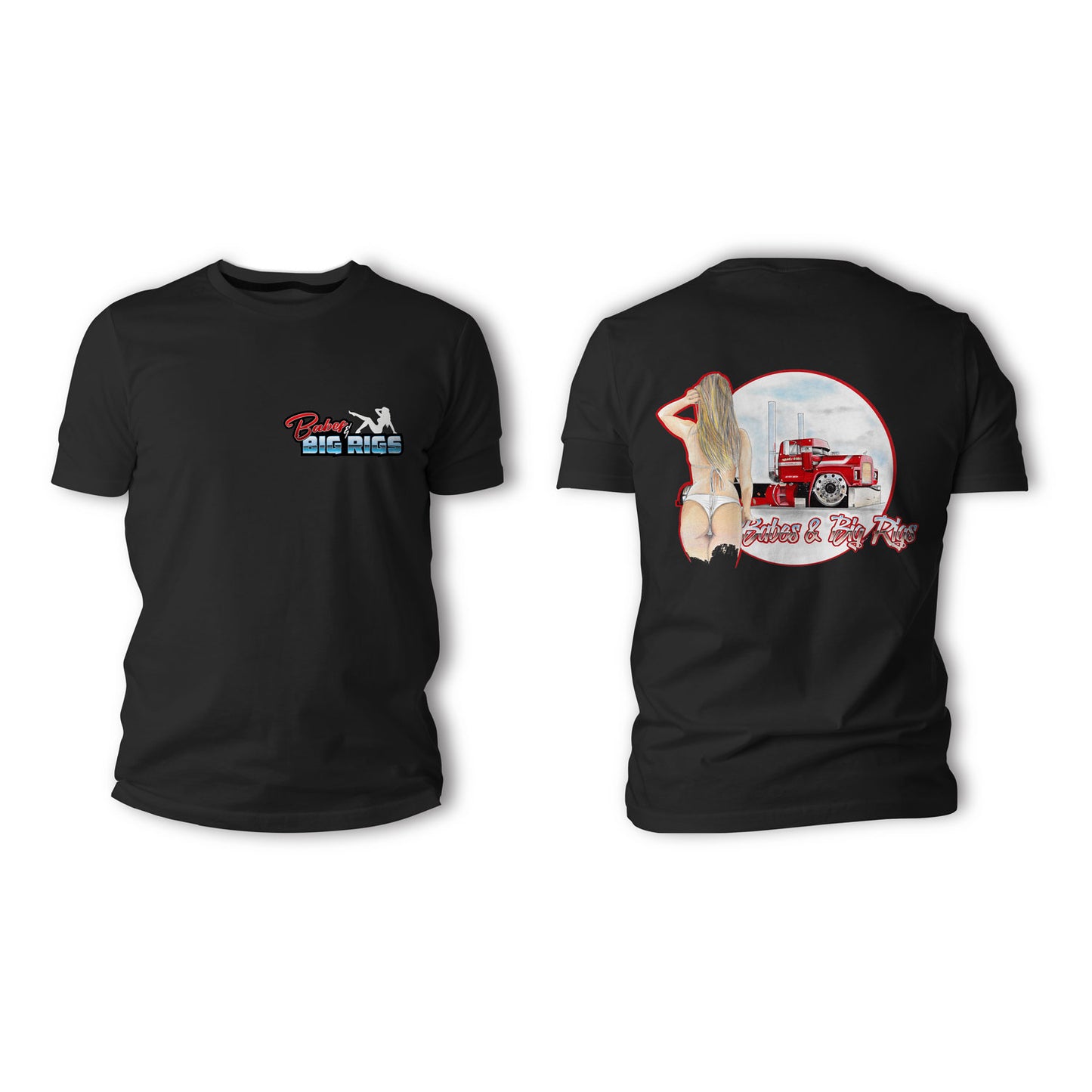 Babes Red Mack Truck Shirts and Hoodies