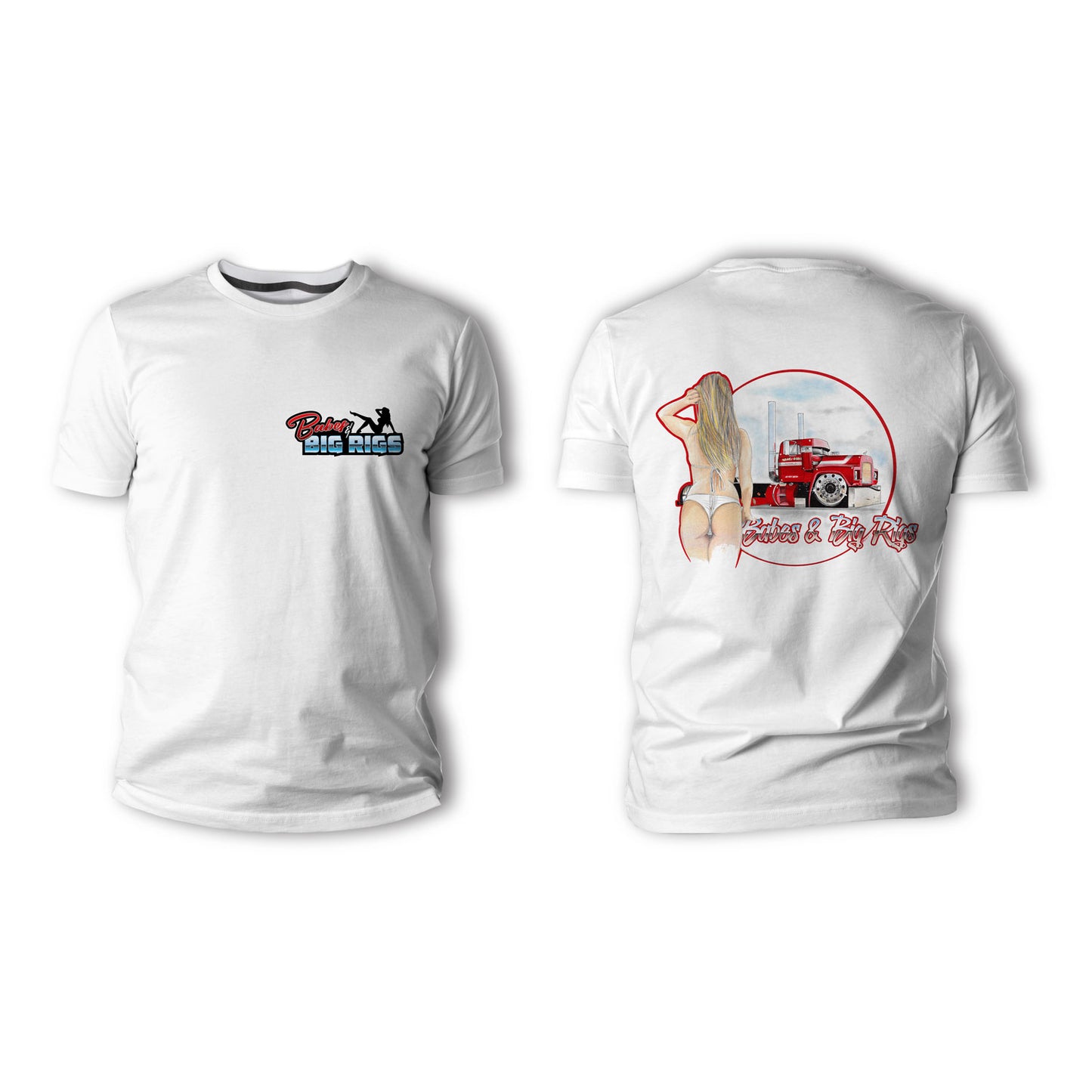 Babes Red Mack Truck Shirts and Hoodies