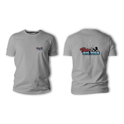 Monochrome Pinstripe Babes and Big Rigs Shirts and Hoodies