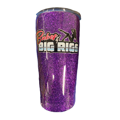 Babes and Big Rigs Logo Thermos Cup