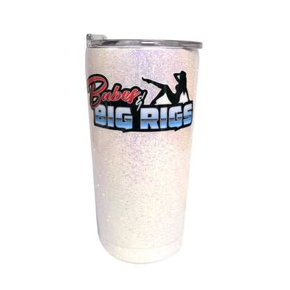 Babes and Big Rigs Logo Thermos Cup