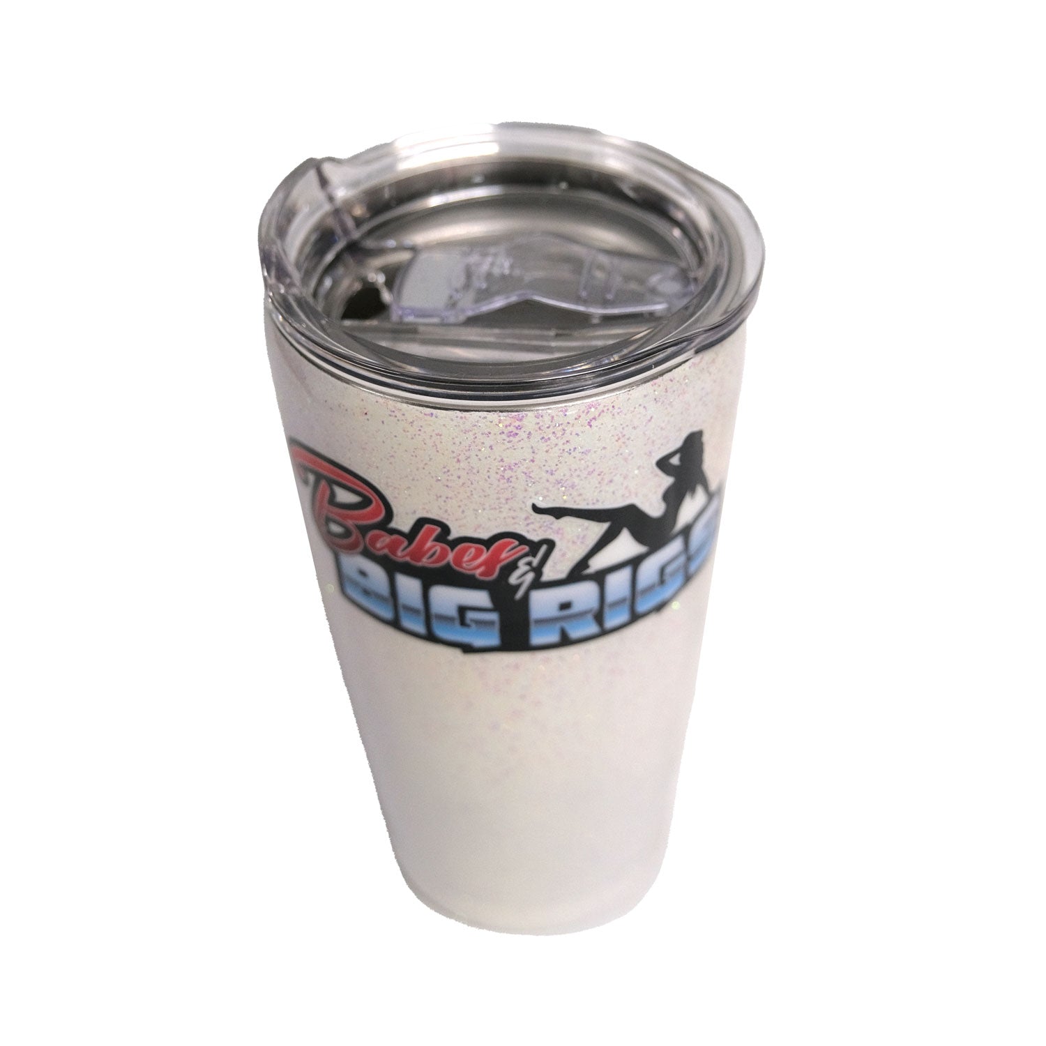 Babes and Big Rigs Logo Thermos Cup