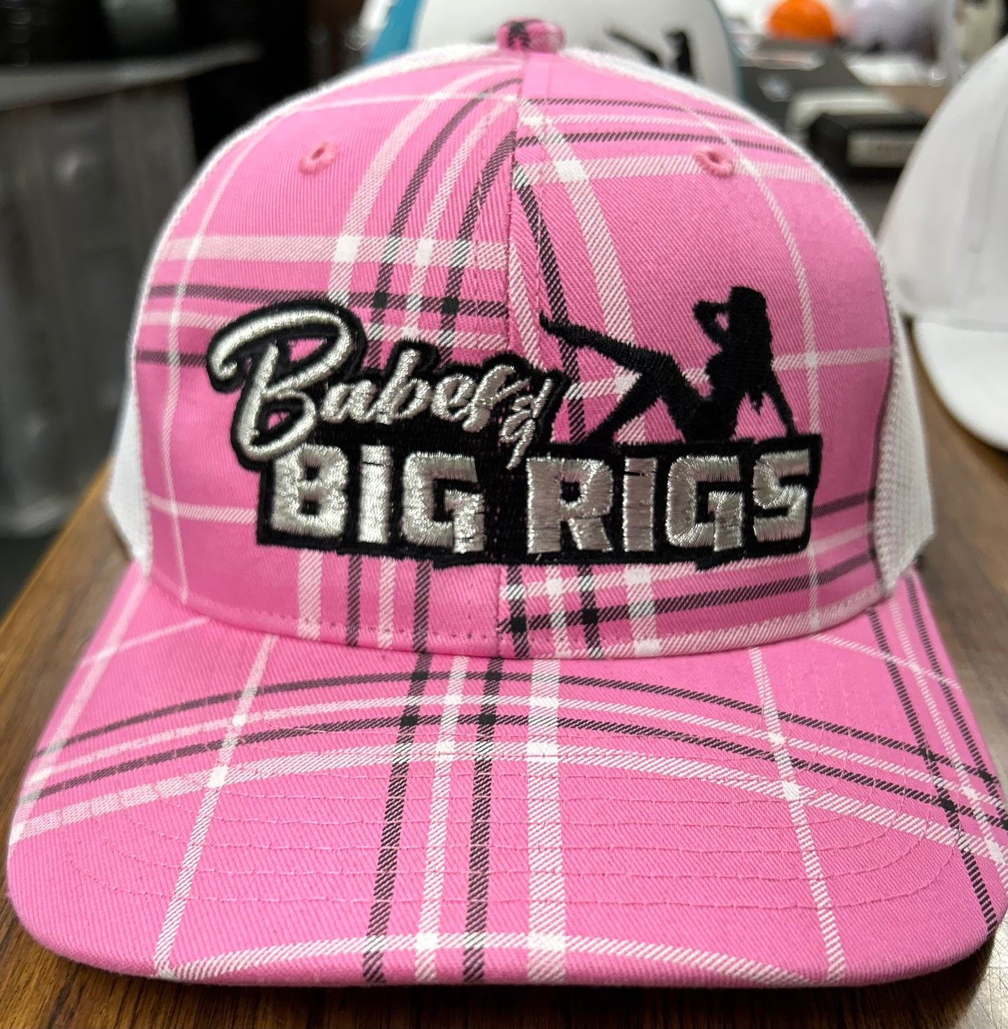 Babes and Big Rigs Trucker Hats