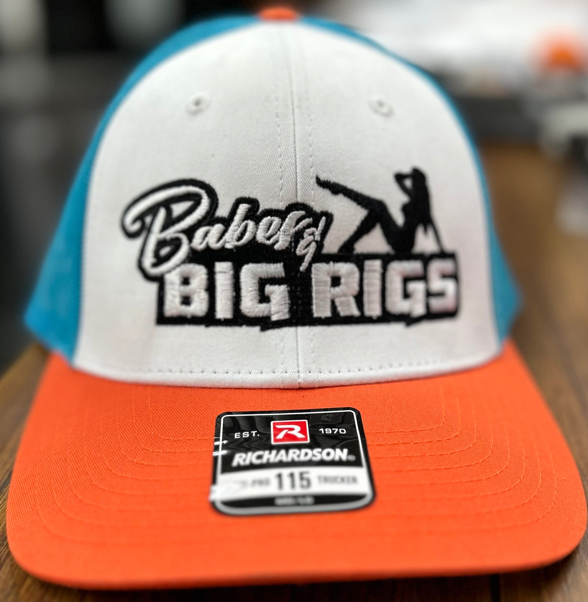 Babes and Big Rigs Trucker Hats